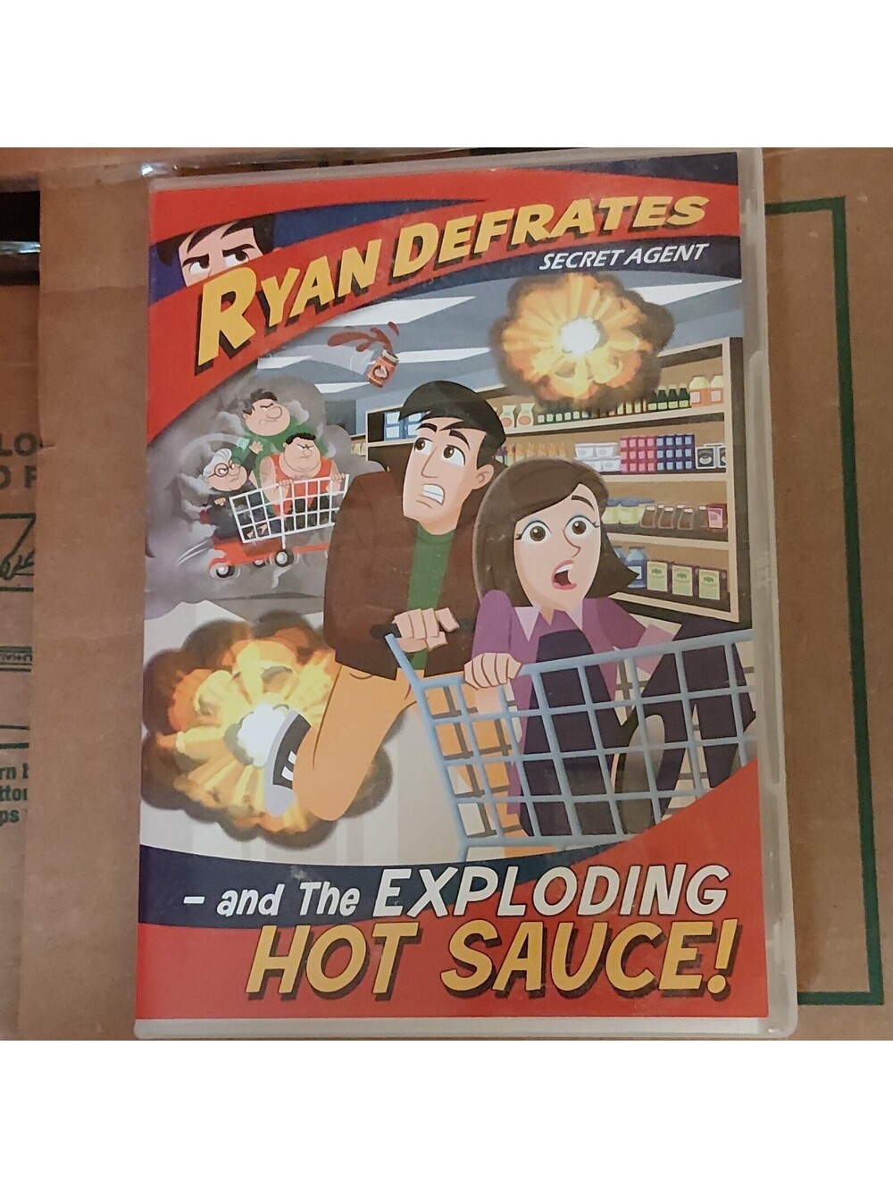 Ryan Defrates: Secret Agent & The Exploding Hot Sauce! DVD Widescreen NTSC 25m